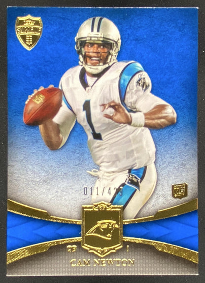 2011 Topps Supreme Cam Newton #92 trading card