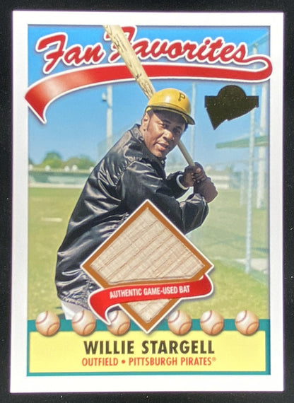 2003 Topps All-Time Fan Favorites Willie Stargell #FFR-WS trading card