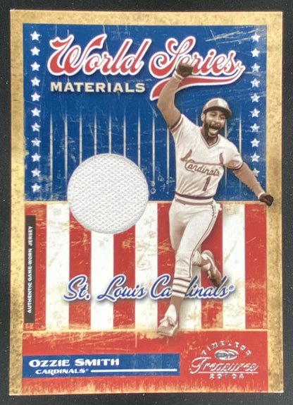 2004 Donruss Timeless Treasures Ozzie Smith #WS-2 trading card