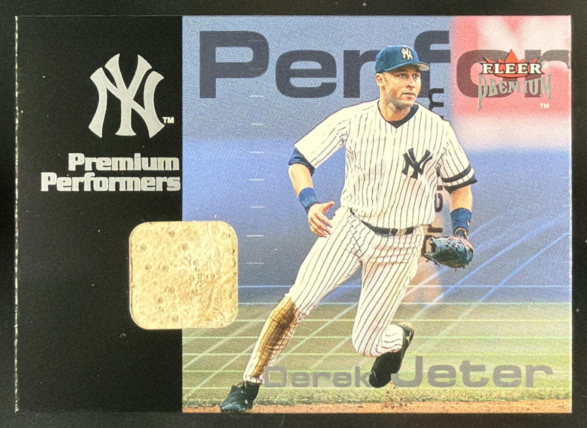 2001 Fleer Premium Performers Game Base Derek Jeter Base /150
