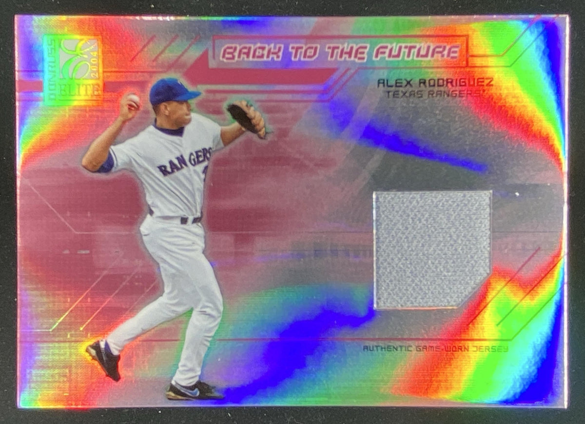 2004 Donruss Elite Alex Rodriguez #BF-3 trading card