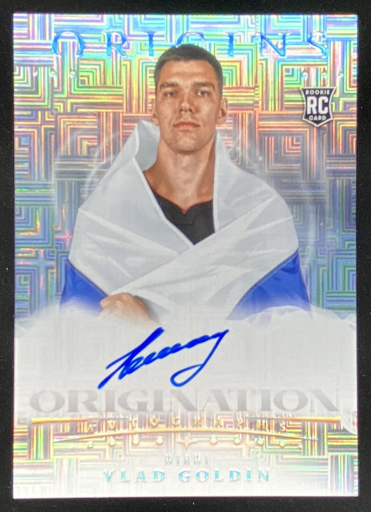 2025 Panini Origins Vlad Goldin #ONA-GOL trading card