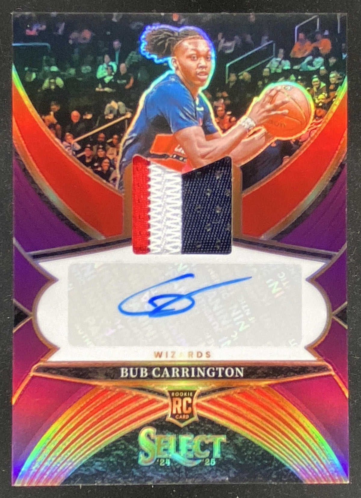 2024 Panini Select Bub Carrington trading card