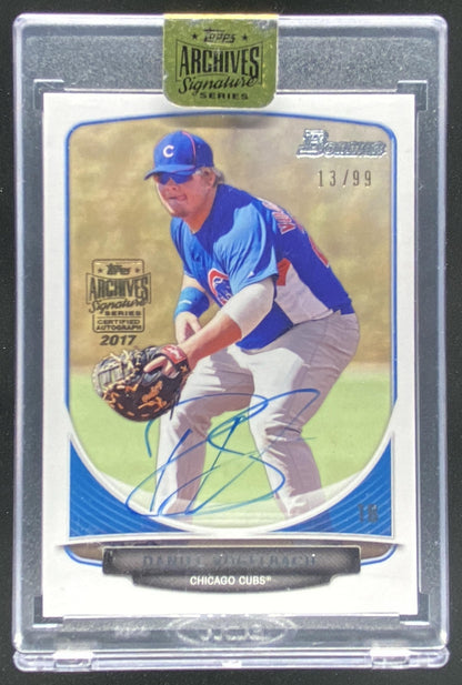 2017 Topps Archives Daniel Vogelbach trading card