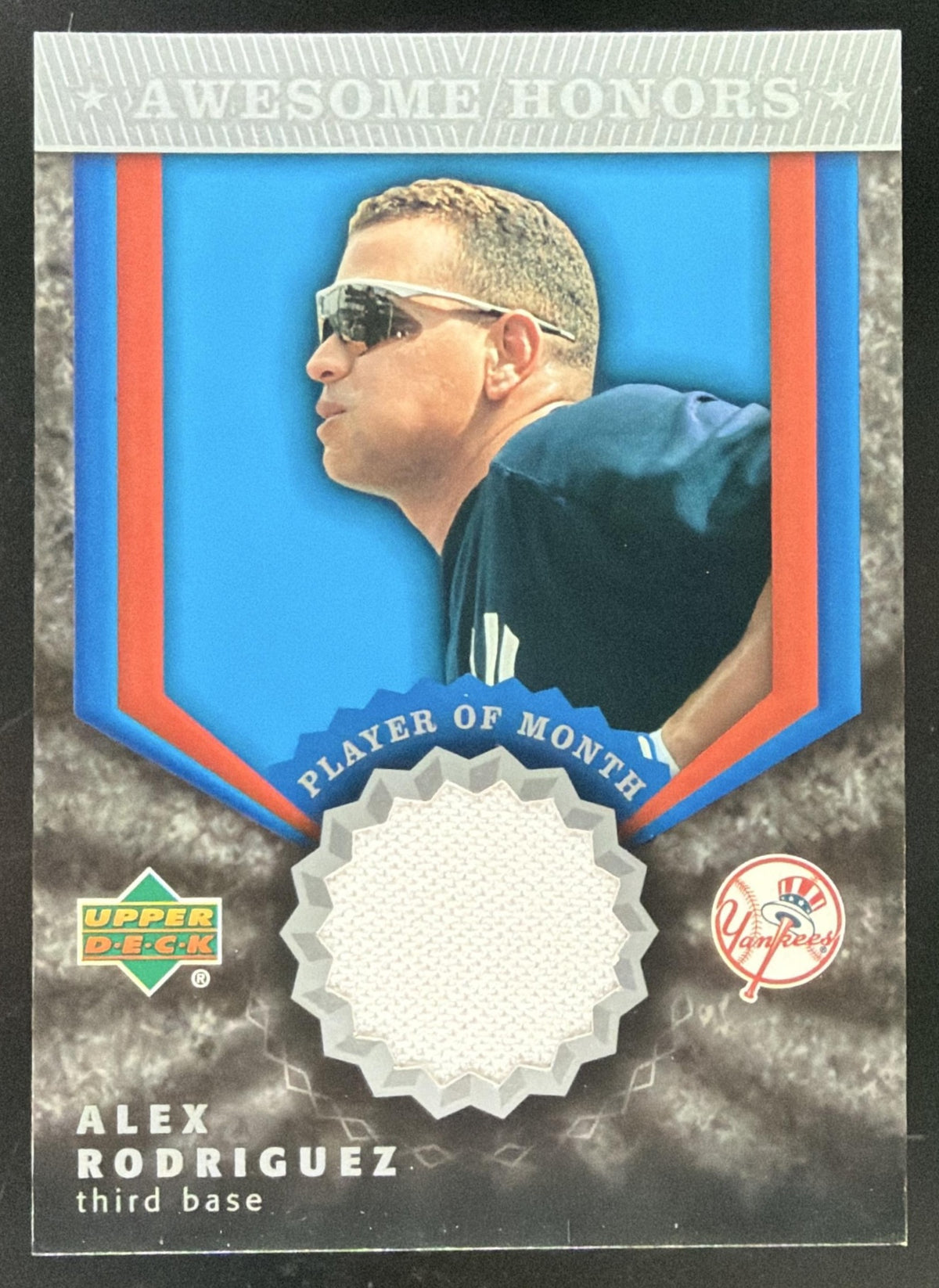 2004 Upper Deck Awesome Honors Alex Rodriguez trading card