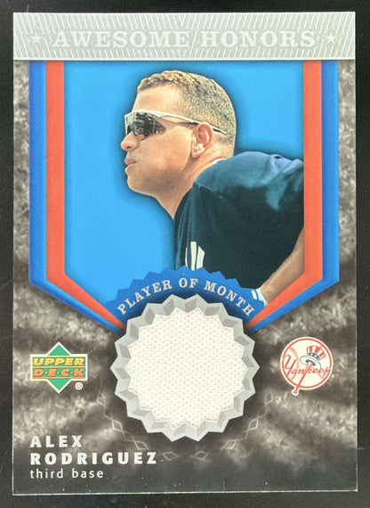 2004 Upper Deck Awesome Honors Alex Rodriguez trading card