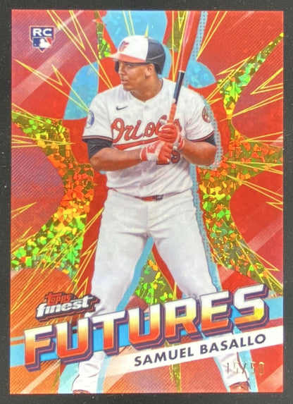 2026 Topps Finest Samuel Basallo #FF-19 trading card