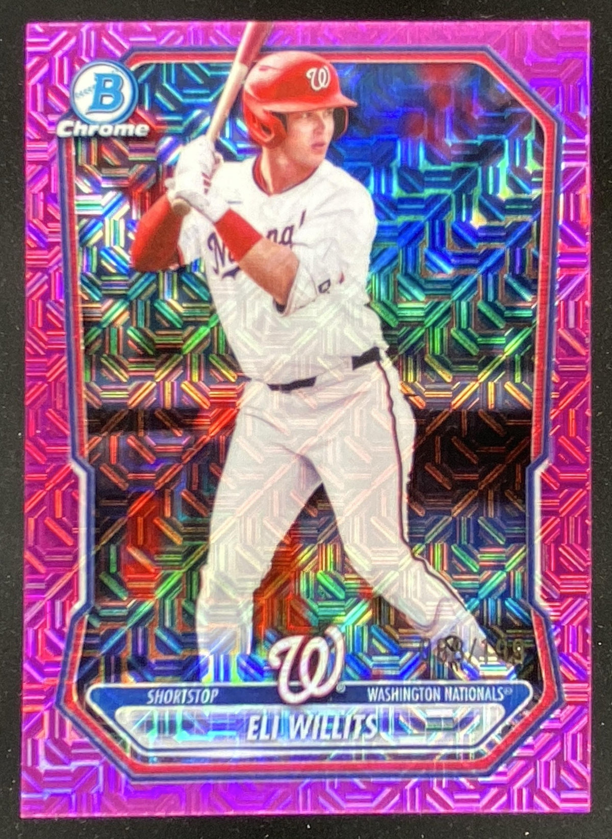 2026 Bowman Chrome Mega Box Eli Willits #BCP-245 trading card