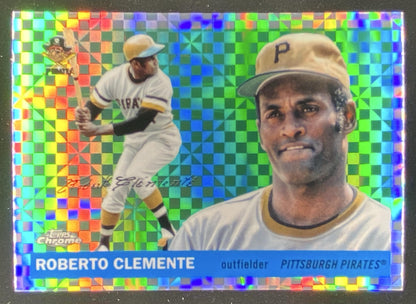 2025 Topps Chrome Platinum Anniversary Roberto Clemente #403 trading card