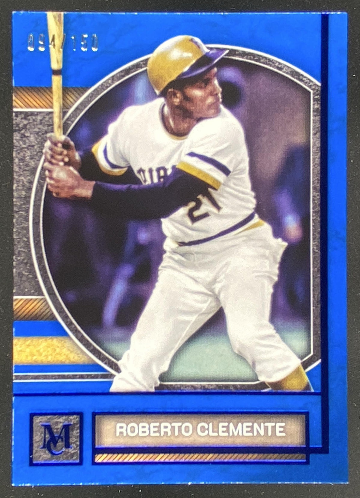 2025 Topps Museum Collection Roberto Clemente #47 trading card