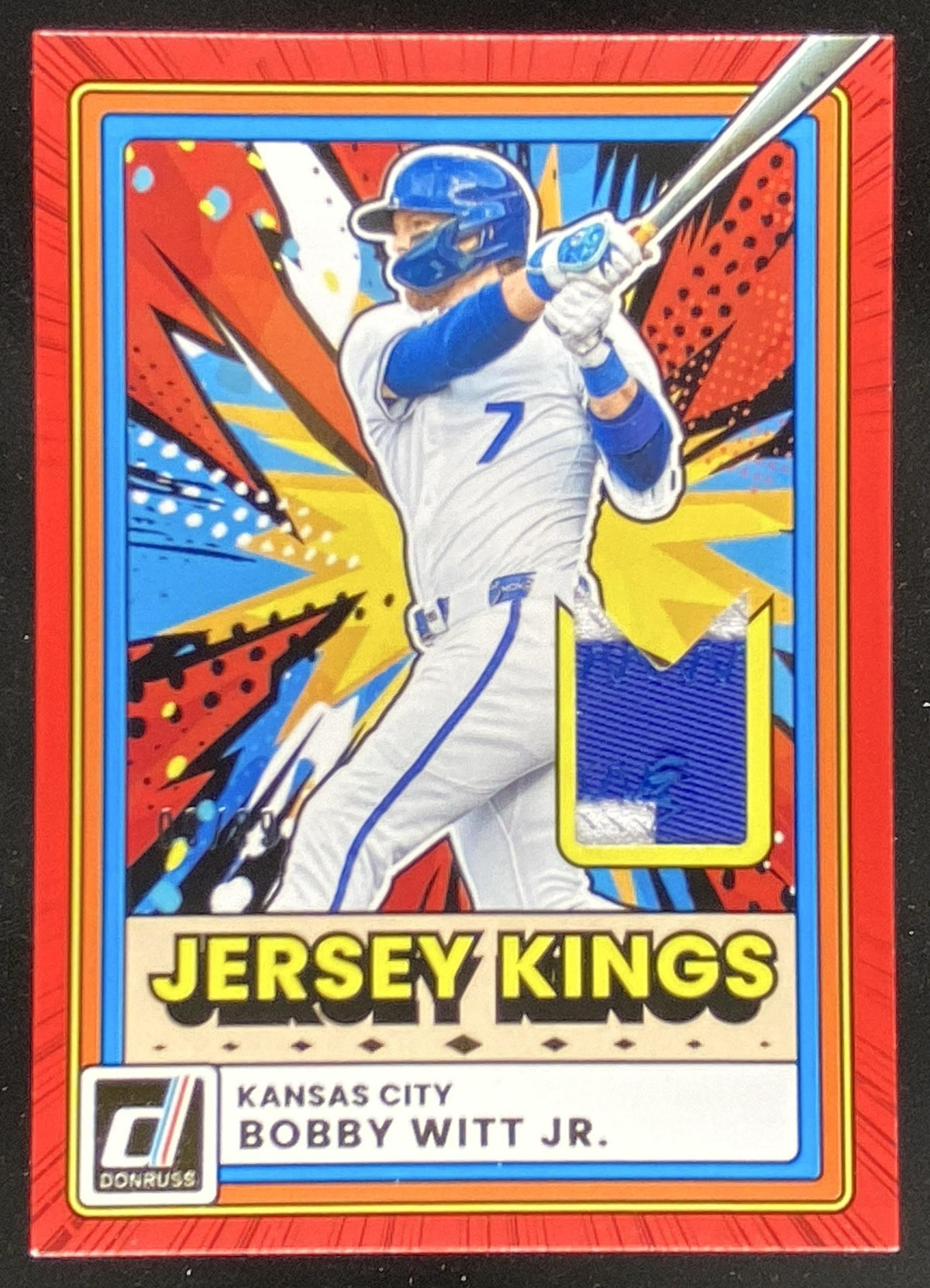 2026 Panini Donruss Bobby Witt Jr. #JK-BWJ trading card