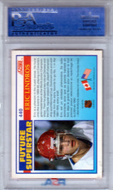 ERIC LINDROS 1990 Score Canadian RC Rookie #440 Future Superstar PSA 8 NM-MT