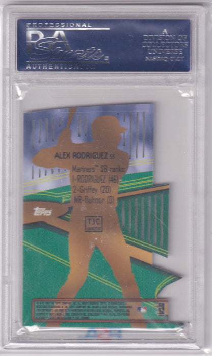 ALEX RODRIGUEZ 1999 Stadium Club Triumvirate Luminescent #T3C PSA 10 GEM - Columbia Hobby - Sports Card Boxes - Toploaders - Card Savers