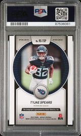 TYJAE SPEARS 2023 Panini Mosaic Rookie Scripts Autograph Auto PSA 10 - GEM MINT