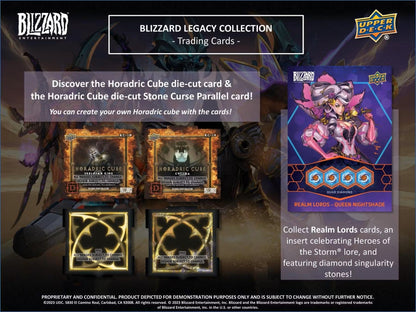 Blizzard Entertainment Legacy Collection Hobby Box (Upper Deck 2023) - Columbia Hobby - Sports Card Boxes - Toploaders - Card Savers