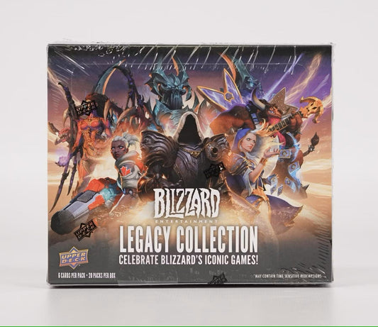 Blizzard Entertainment Legacy Collection Hobby Box (Upper Deck 2023) - Columbia Hobby - Sports Card Boxes - Toploaders - Card Savers