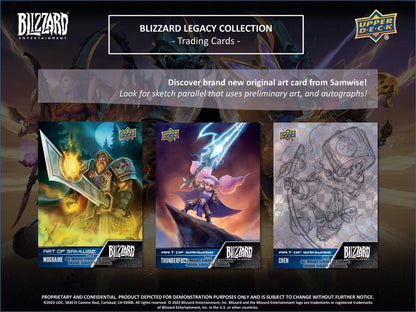 Blizzard Entertainment Legacy Collection Hobby Box (Upper Deck 2023) - Columbia Hobby - Sports Card Boxes - Toploaders - Card Savers