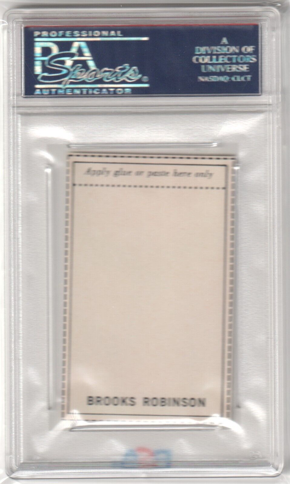 BROOKS ROBINSON 1969 MLB Photostamps PSA 9 MINT - ORIOLES - Columbia Hobby - Sports Card Boxes - Toploaders - Card Savers