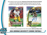 2024 Bowman University Chrome Football Hobby Box