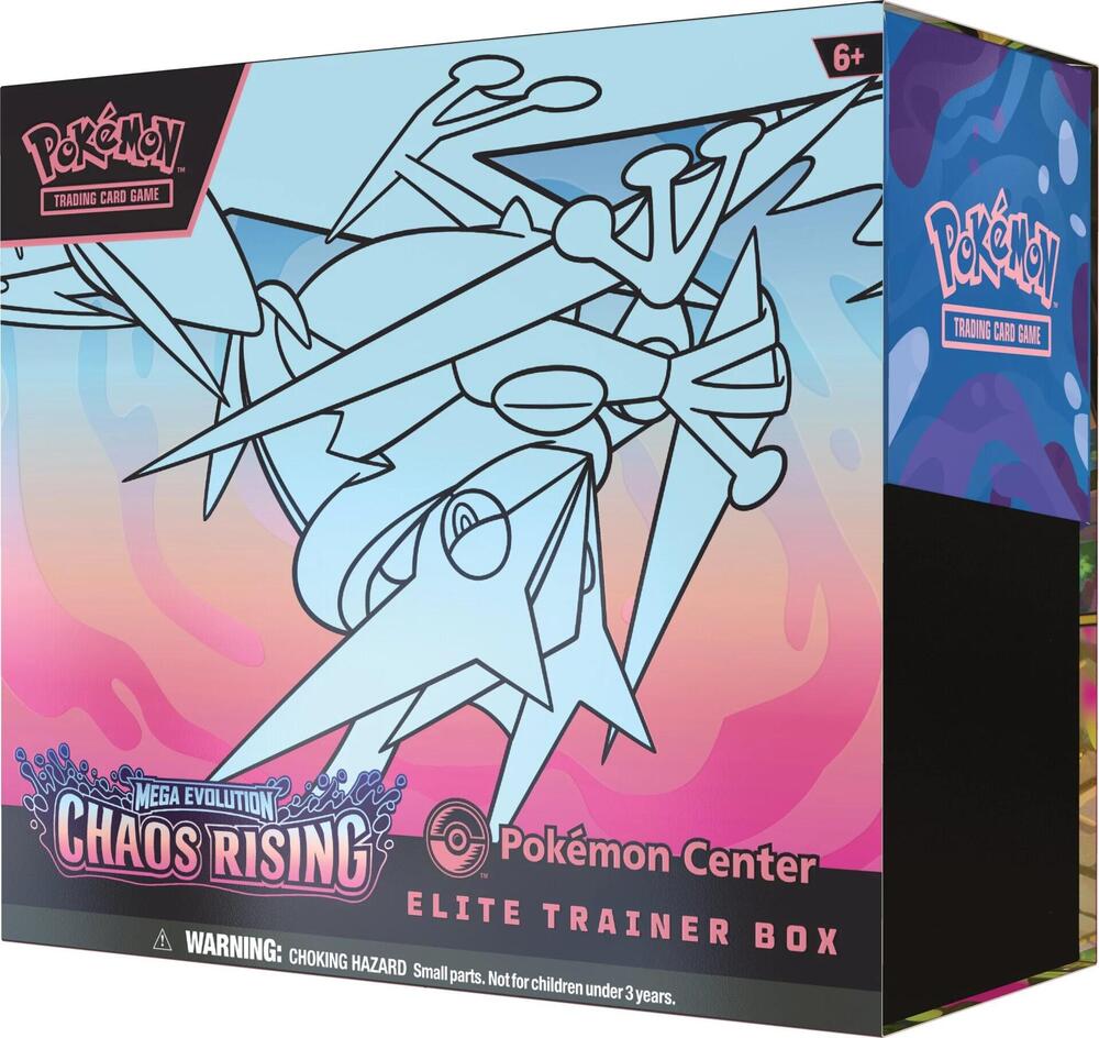 Chaos Rising Pokemon Center Elite Trainer Box - ME04 | Columbia Sports Cards - Columbia Sports Cards