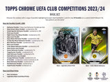 2023-24 Topps Chrome UEFA Club Competitions Soccer Breakers Delight Box