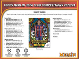 2023-24 Topps Chrome Merlin UEFA Club Competitions Soccer Hobby Box