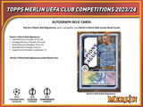 2023-24 Topps Chrome Merlin UEFA Club Competitions Soccer Hobby Box