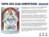 2024-25 Topps UEFA Club Competitions Soccer Hobby Box