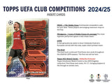 2024-25 Topps UEFA Club Competitions Soccer Hobby Box