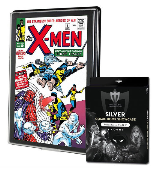 Comic Book Showcase - Regular / Silver Size - Columbia Hobby - Sports Card Boxes - Toploaders - Card Savers