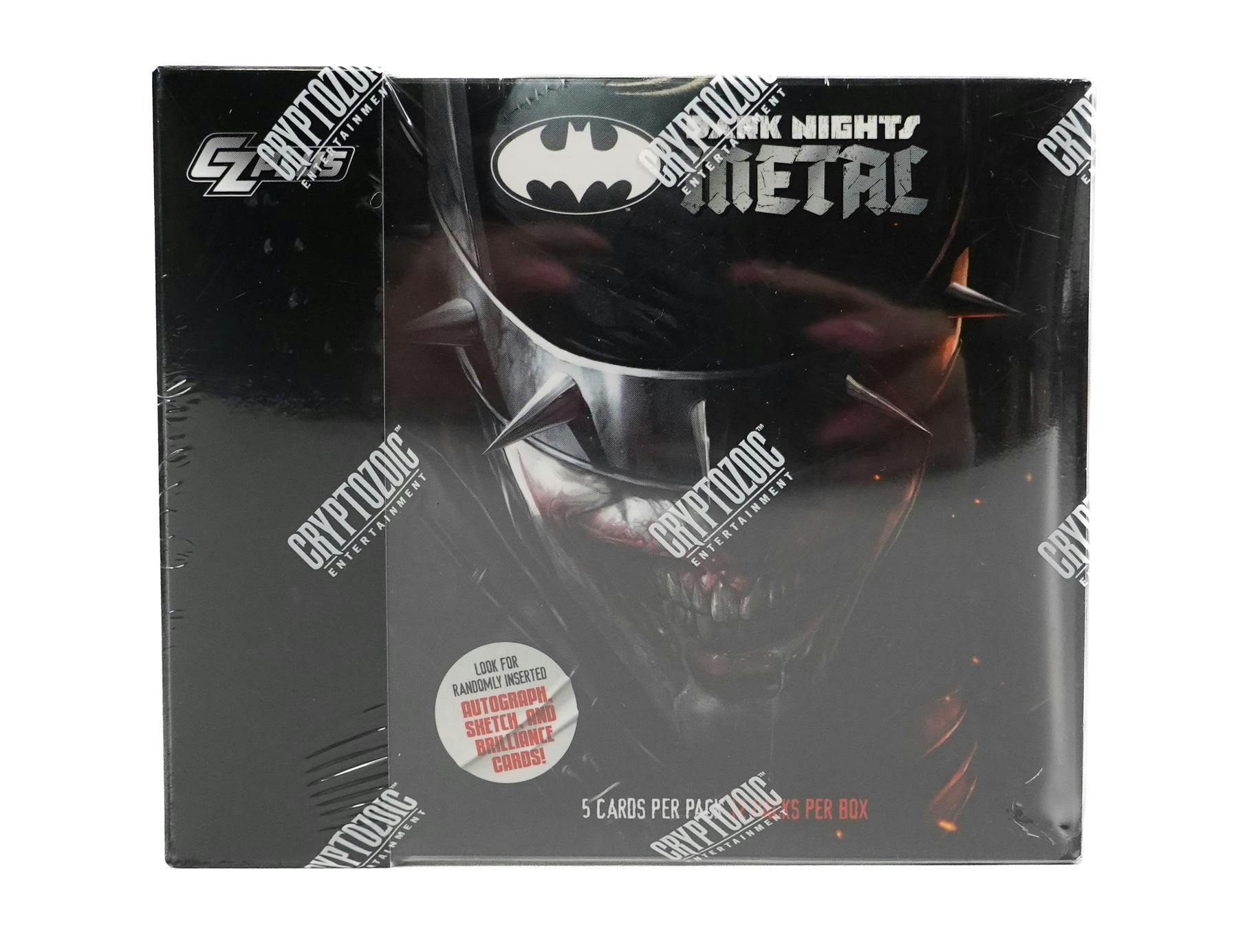 CZPlus Dark Nights: Metal Hobby Box - Columbia Hobby - Sports Card Boxes - Toploaders - Card Savers