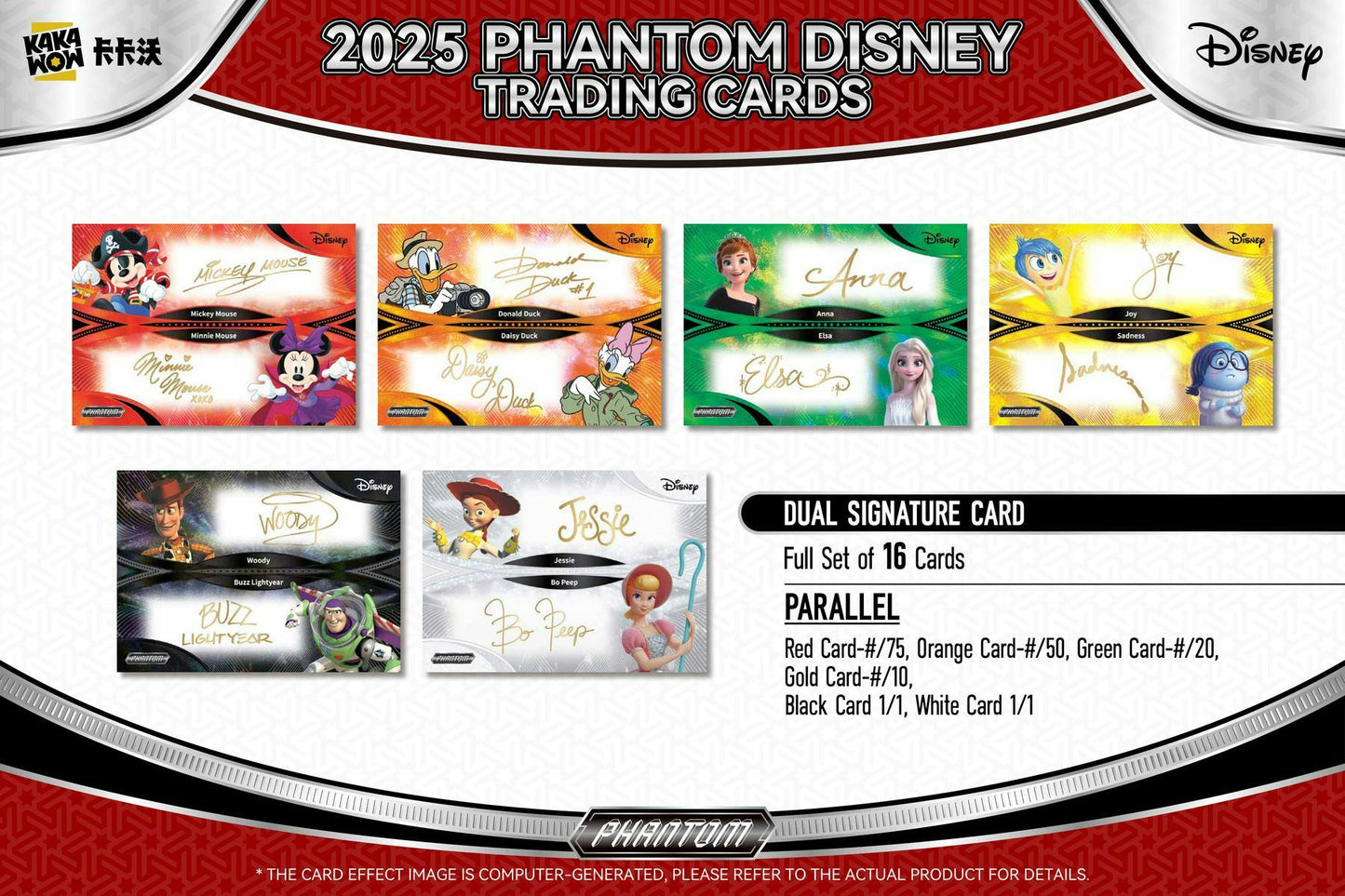 Disney Phantom Hobby Box (Kakawow 2025) | Columbia Sports Cards - Columbia Hobby - Sports Card Boxes - Toploaders - Card Savers