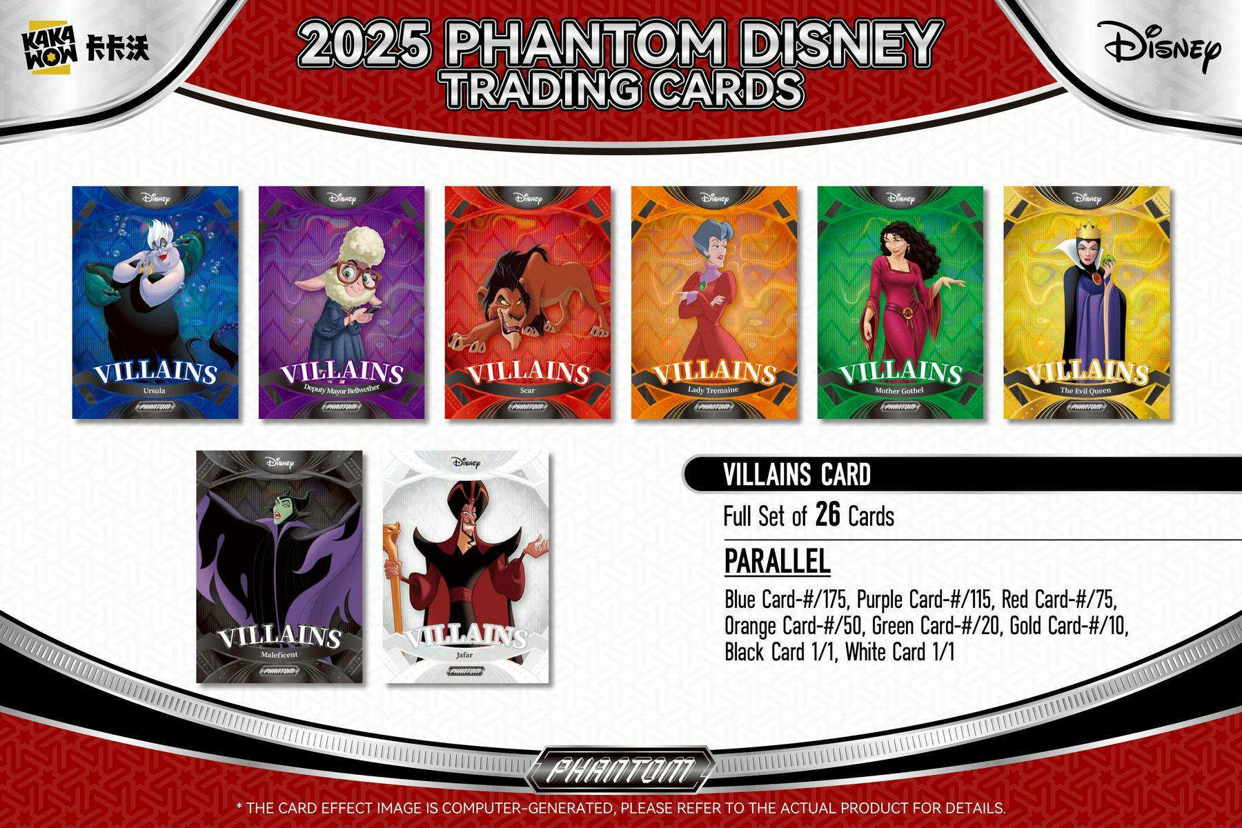 Disney Phantom Hobby Box (Kakawow 2025) | Columbia Sports Cards - Columbia Hobby - Sports Card Boxes - Toploaders - Card Savers