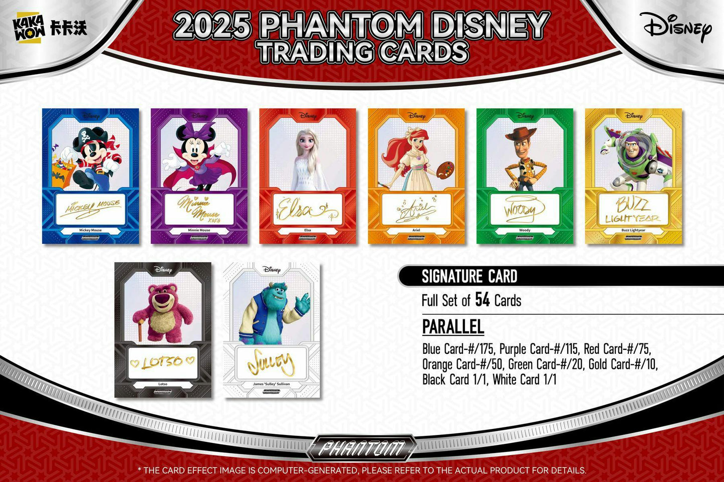 Disney Phantom Hobby Box (Kakawow 2025) | Columbia Sports Cards - Columbia Hobby - Sports Card Boxes - Toploaders - Card Savers