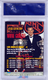 WAYNE GRETZKY 1994-95 Topps Stadium Club #270 PSA 10 GEM MINT - KINGS - POP 21