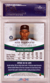 ALEX RODRIGUEZ 1999 Topps Gold Label Class 1 #25 Class 1 Gold PSA 10 GEM MINT