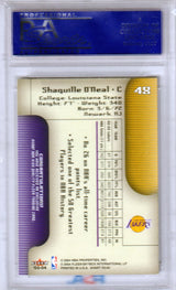 SHAQUILLE O'NEAL 2003-04 Fleer Avant #48 PSA 10 GEM MINT - LAKERS - POP 15