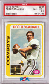 ROGER STAUBACH 1978 Topps #290 PSA 8.5 NM-MT+ - COWBOYS