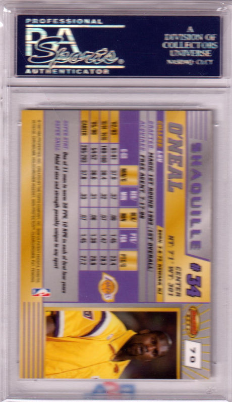 SHAQUILLE O'NEAL 1996-97 Bowman's Best #70 PSA 10 GEM MINT - LAKERS