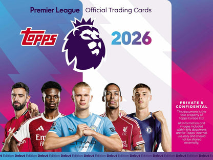 2025-26 Topps Premier League EPL Soccer Hobby Box | Columbia Sports Cards