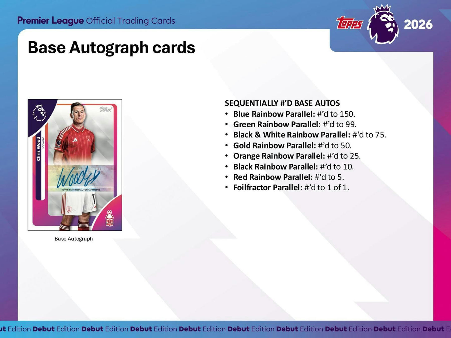 2025-26 Topps Premier League EPL Soccer Hobby Box | Columbia Sports Cards
