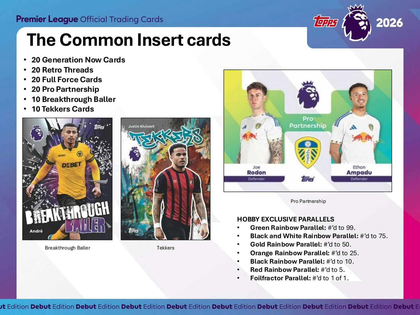 2025-26 Topps Premier League EPL Soccer Hobby Box | Columbia Sports Cards