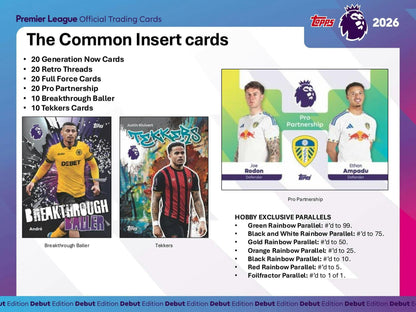 2025-26 Topps Premier League EPL Soccer Hobby Box | Columbia Sports Cards