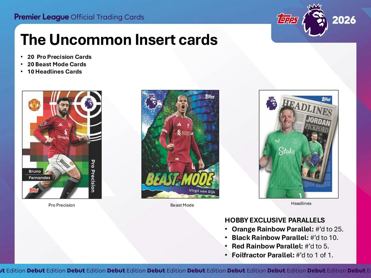2025-26 Topps Premier League EPL Soccer Hobby Box | Columbia Sports Cards