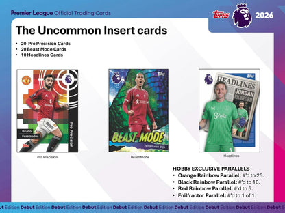 2025-26 Topps Premier League EPL Soccer Hobby Box | Columbia Sports Cards