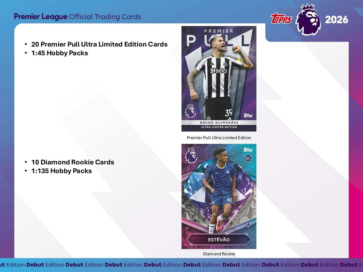 2025-26 Topps Premier League EPL Soccer Hobby Box | Columbia Sports Cards