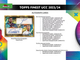 2023-24 Topps UEFA Club Competitions Finest Soccer Hobby Box