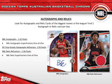 2023-24 Topps Chrome NBL Australian Basketball Hobby Box