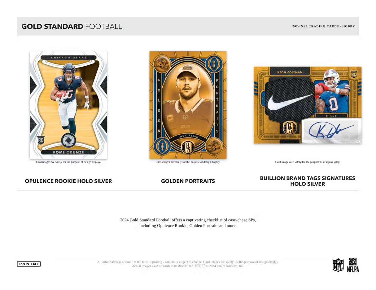 2024 Panini Gold Standard Football Hobby Box