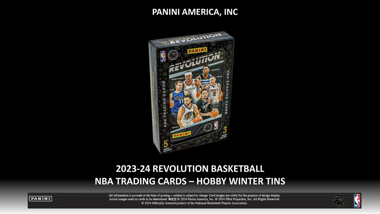 2023-24 Panini Revolution Basketball Winter Tin